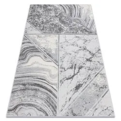 Teppich LIRA HE527 Natur, Strukturell, Modern, Glamour - grau