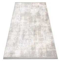 Modern Teppich TULS strukturell, Franse 51231 Vintage elfenbein / grau