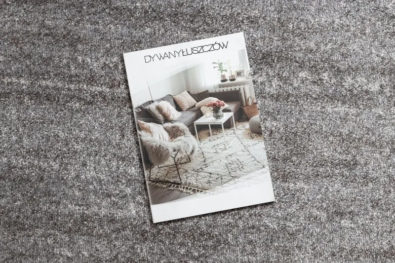 Dywan MATEO 8033/644 Nowoczesny, grecki, ramka - strukturalny szary