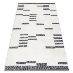Modern Teppich MODE 8511 geometrisch creme / schwarz 