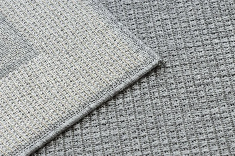 Dywan TIMO 5979 SZNURKOWY SIZAL outdoor ramka jasny szary