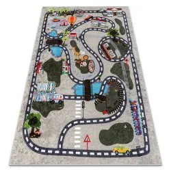 JUNIOR 51803.804 Stadt, Straßen für Kinder Anti-Rutsch - beige