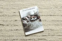 Dywan NEPAL 2100 biały / natural szary - wełniany, dwustronny, naturalny