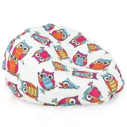 Sitzsack für Kinder mit Eulenmotiv, ideal für das Kinderzimmer