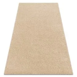 Teppich BUENOS 6652 shaggy schlicht, einfarbig creme