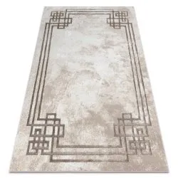 BLISS Z203AZ138 Teppich creme / beige – Rahmen, modern, strukturell