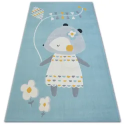 Teppich PASTEL 18403/032 - Maus Blau