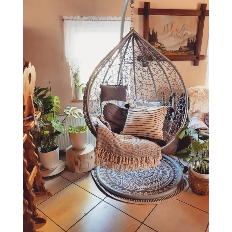 Runder Teppich in natürlicher Farbe, perfekt für das Wohnzimmer, Teppiche Sisal Flachgewebe