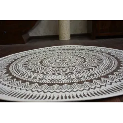 Runder Teppich aus Sisal, ideal für das Kinderzimmer, Teppiche Sisal Flachgewebe