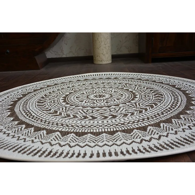Runder Teppich aus Sisal, ideal für das Kinderzimmer, Teppiche Sisal Flachgewebe