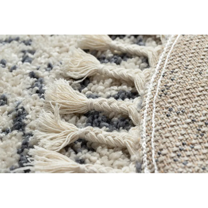 Teppich mit Fransen, ideal für ein stilvolles Boho-Interieur