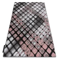 Teppich INTERO REFLEX 3D Gitter rosa