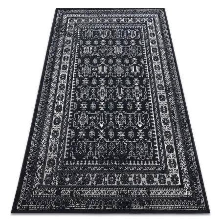 Schwarzer klassischer Teppich Vintage 22212996 für stilvolle Räume