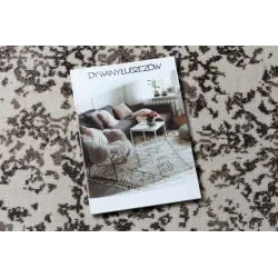 Stilvoller beiger Vintage Teppich, ideal für klassische Inneneinrichtungen