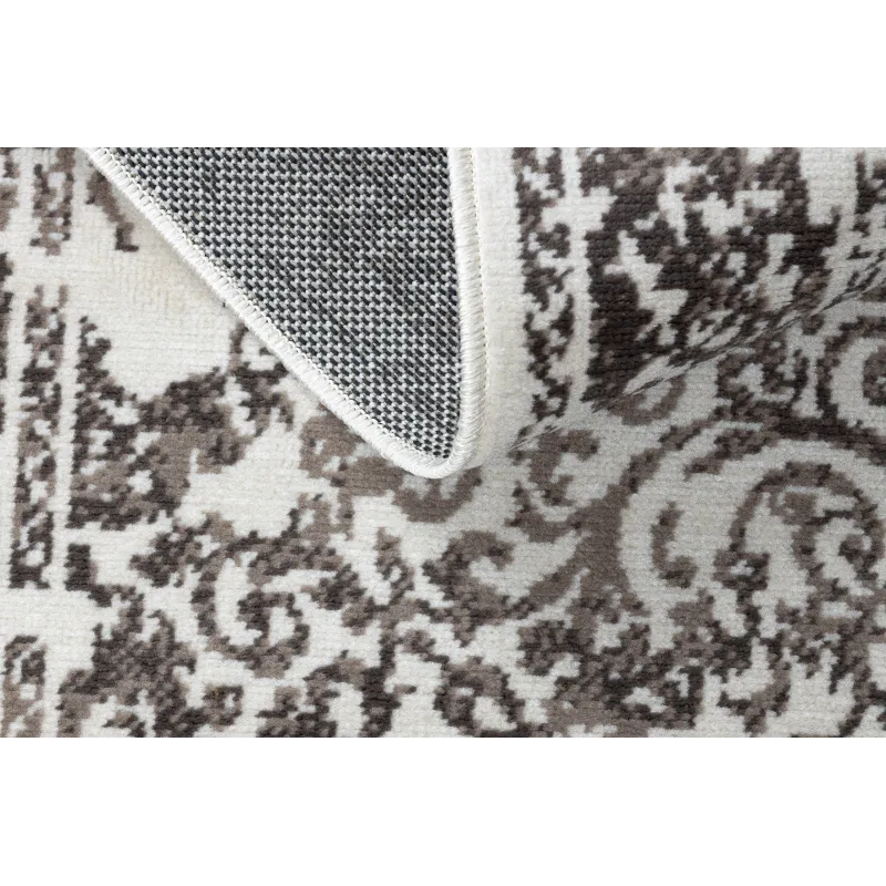 Beiger Vintage Teppich, ideal für den Außenbereich oder die Terrasse