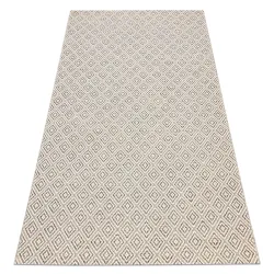 Dywan SZNURKOWY SIZAL BOHO 46299651 Romby beż