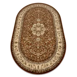 Teppich ROYAL ADR oval Muster 521 braun