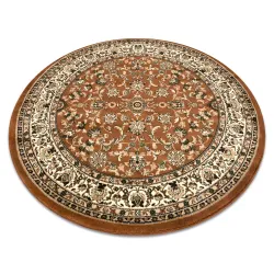 Teppich ROYAL ADR Kreis Muster 1745 braun
