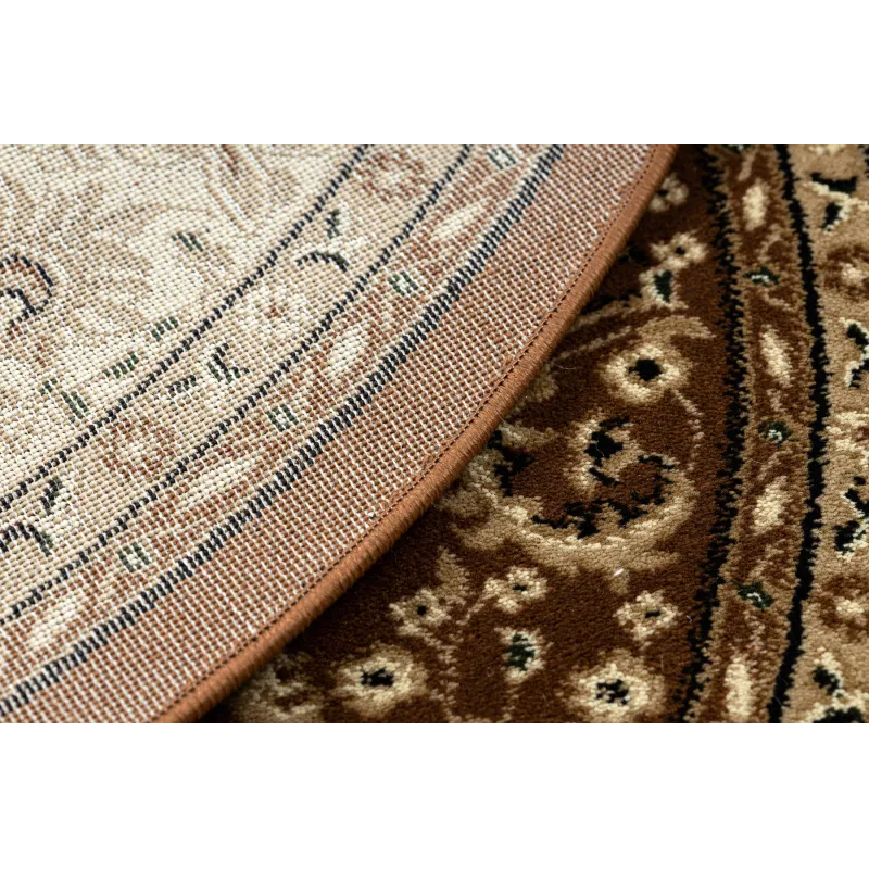 Dywan ROYAL ADR koło wzór 521 brązowy