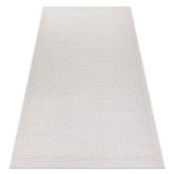 Dywan SZNURKOWY SIZAL BOHO 39016069 Ramka beż
