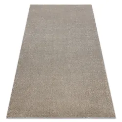 Teppich SOFT 2485 K60 11 glatt, einfarbig beige