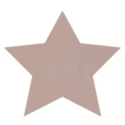 Moderner Waschteppich SHAPE 3148 Stern Shaggy - erröten rosa plüschig, Antirutsch