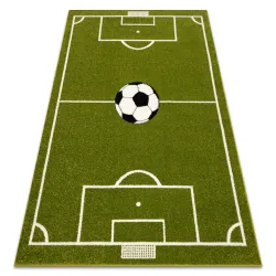 Teppich MUNDIAL Spielfeld, Fußball - grün