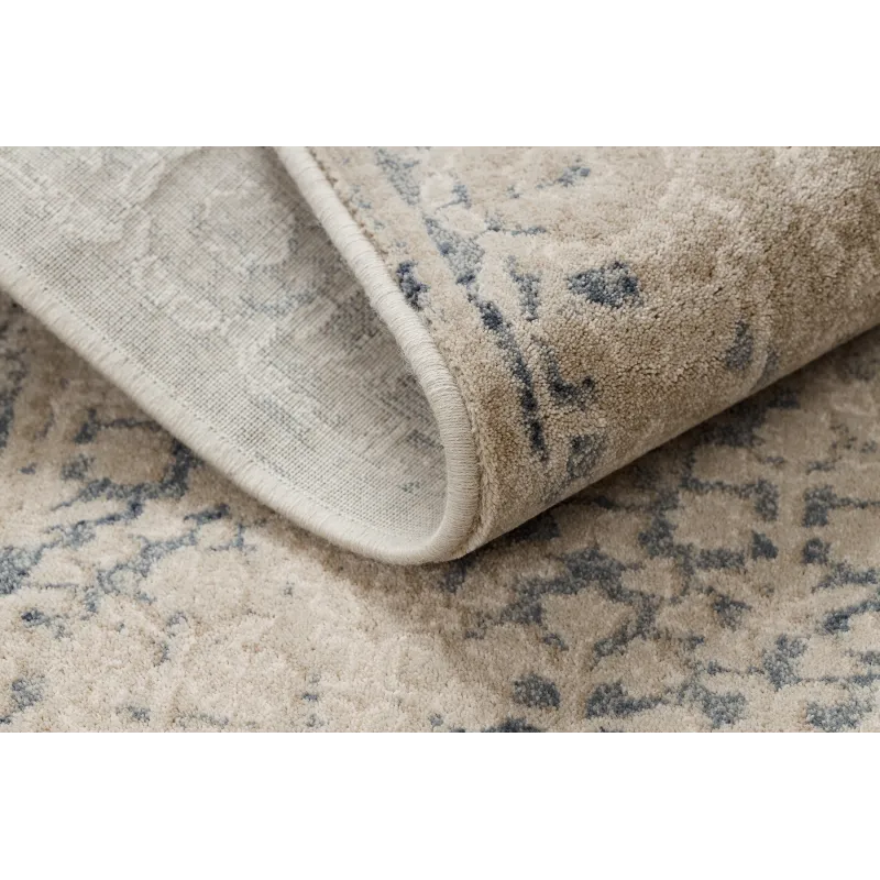 Ideal für das Wohnzimmer: Wollteppich NAIN mit vintage Design