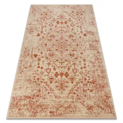 Teppich LEGEND 468 01 GB100 Wollte OSTA - Rosette, Rahmen exklusiv Creme / Rot