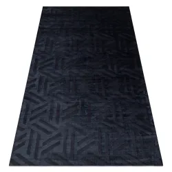Teppich PEARL 51326E schwarz - Geometrisch, exklusiv, strukturiert