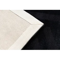 Dywan PEARL 51326E czarny - Geometryczny, ekskluzywny, strukturalny 