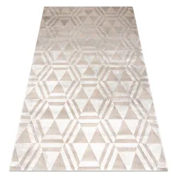 Teppich PEARL 51323C beige - Geometrisch, exklusiv, strukturell