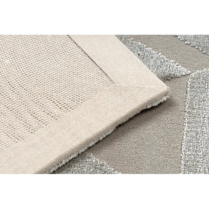Dywan PEARL 51323C beż - Geometryczny, ekskluzywny, strukturalny 