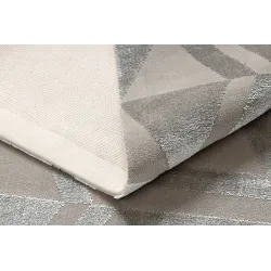 Dywan PEARL 51323C beż - Geometryczny, ekskluzywny, strukturalny 