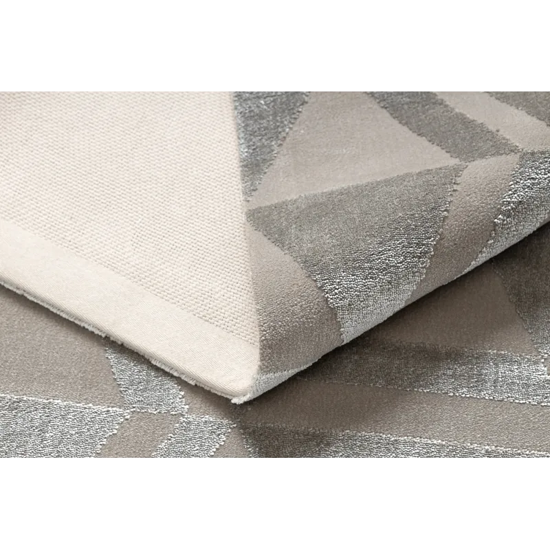 Dywan PEARL 51323C beż - Geometryczny, ekskluzywny, strukturalny 