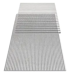 Teppich PEARL 51333K creme / schwarz - Linien, exklusiv, strukturell