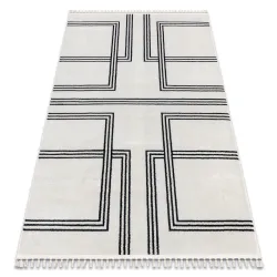 Teppich AMOUR 53091C creme - Geometrisch, Linien modern, elegant