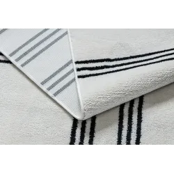 Dywan AMOUR 53091C krem - Geometryczny, linie nowoczesny, elegancki