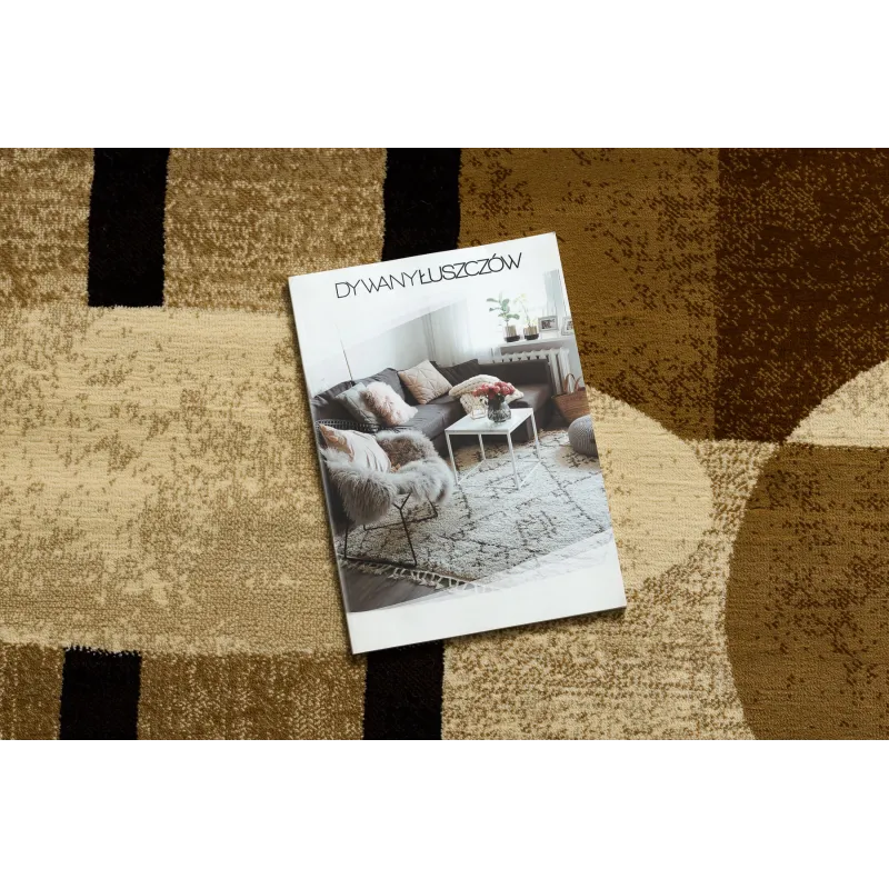Dywan ROYAL 5376 Geometryczny, Koła - beż / krem