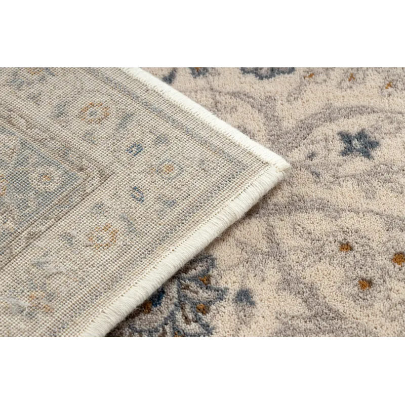 Weicher Wollteppich NAIN Ornament, angenehm im Griff, ideal für Schlafzimmer oder Wohnzimmer