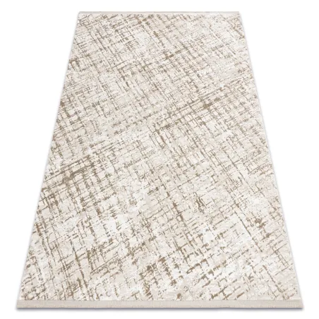 Moderner Teppich DUKE 51550 beige, sehr weich, strukturiert, ideal für Wohnzimmer