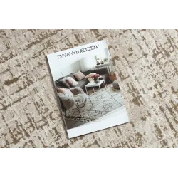 Beige Teppich DUKE 51550, ideal für moderne Wohnräume, weiche Struktur