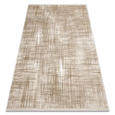 Moderner Teppich DUKE A0357 beige, sehr weich und strukturiert