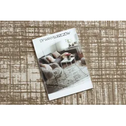 Beiger Teppich DUKE A0357, modernes Design, ideal für stilvolle Räume
