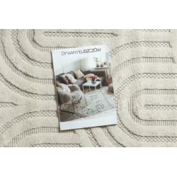 Eleganter Sisal Teppich in Weiß, ideal für das Wohnzimmer