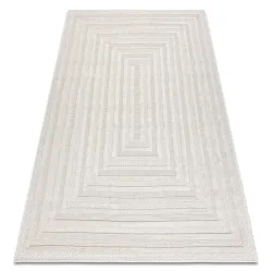 Sisal Teppich SANTO mit geometrischem Muster, perfekt für moderne Räume