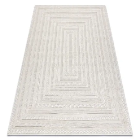 Sisal Teppich SANTO mit geometrischem Muster, perfekt für moderne Räume