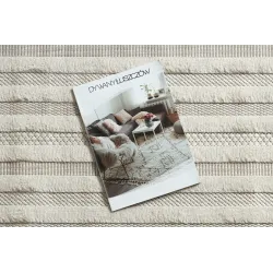 Eleganter weißer Sisal Teppich SANTO, ideal für Wohnzimmer oder Schlafzimmer