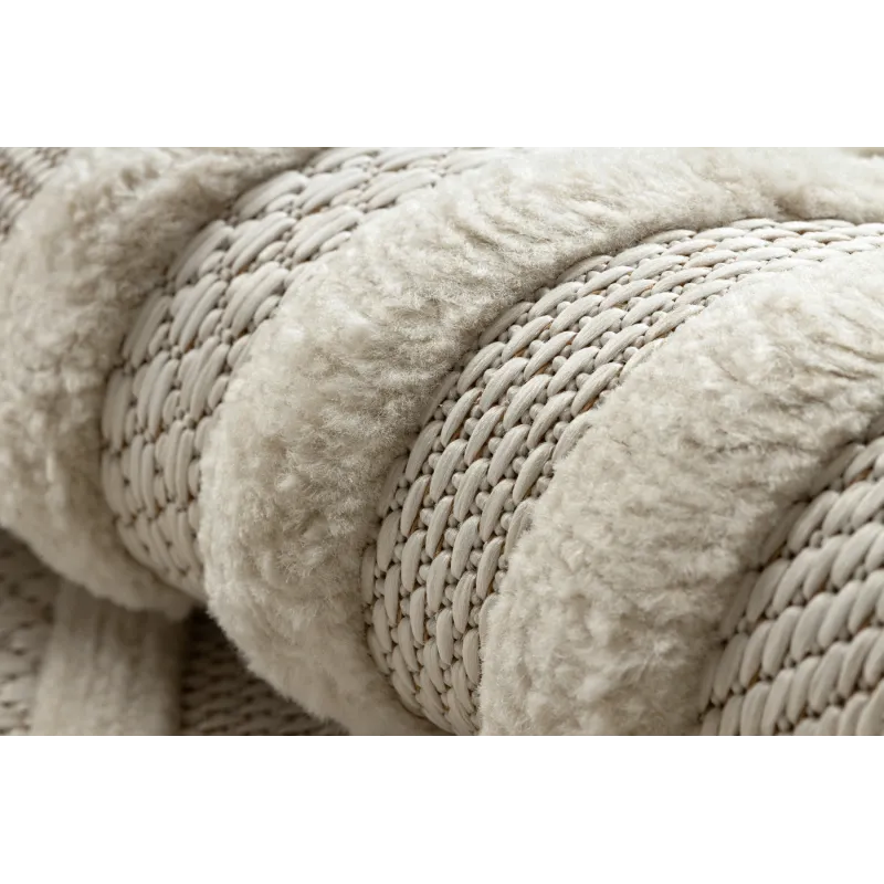Sisal Teppich SANTO im geometrischen Stil, perfekt für das Kinderzimmer