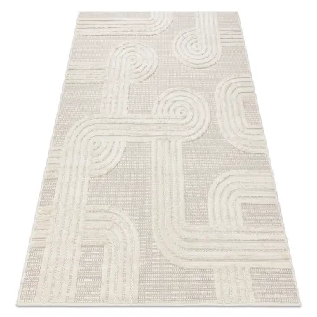 Sisal Teppich SANTO in geometrischem Design, perfekt für stilvolle Räume